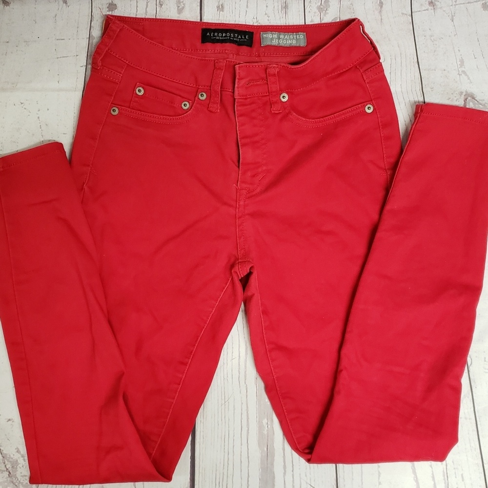 Aeropostale High Waisted Jeggings G